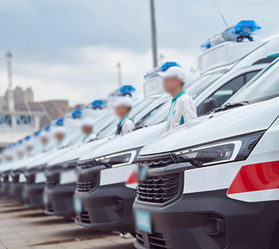 绥芬河市服务车队展示